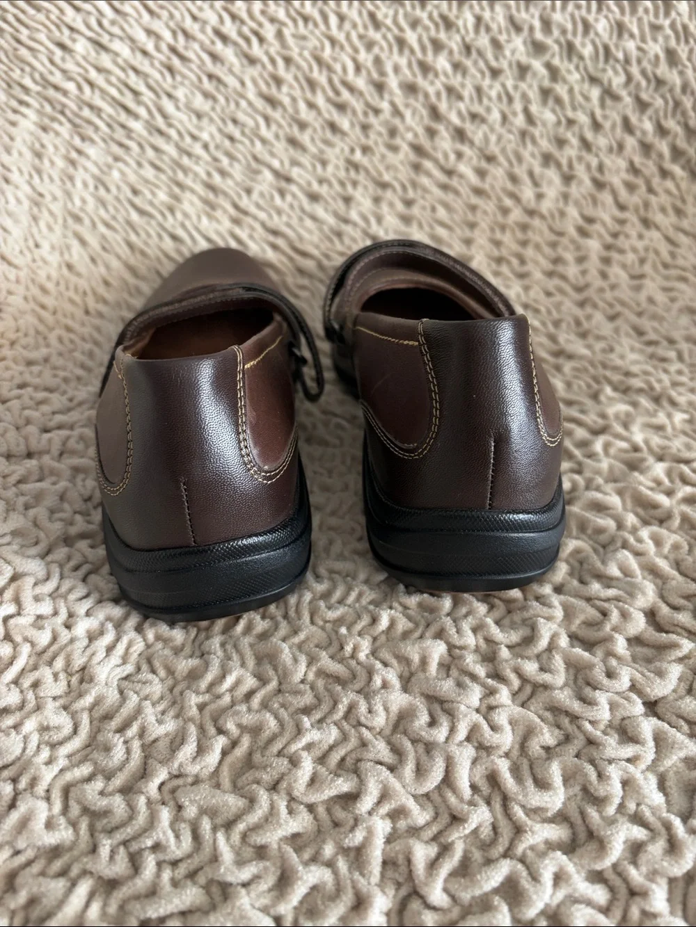 Hush Puppies Brown Mary Jane Espadrilles